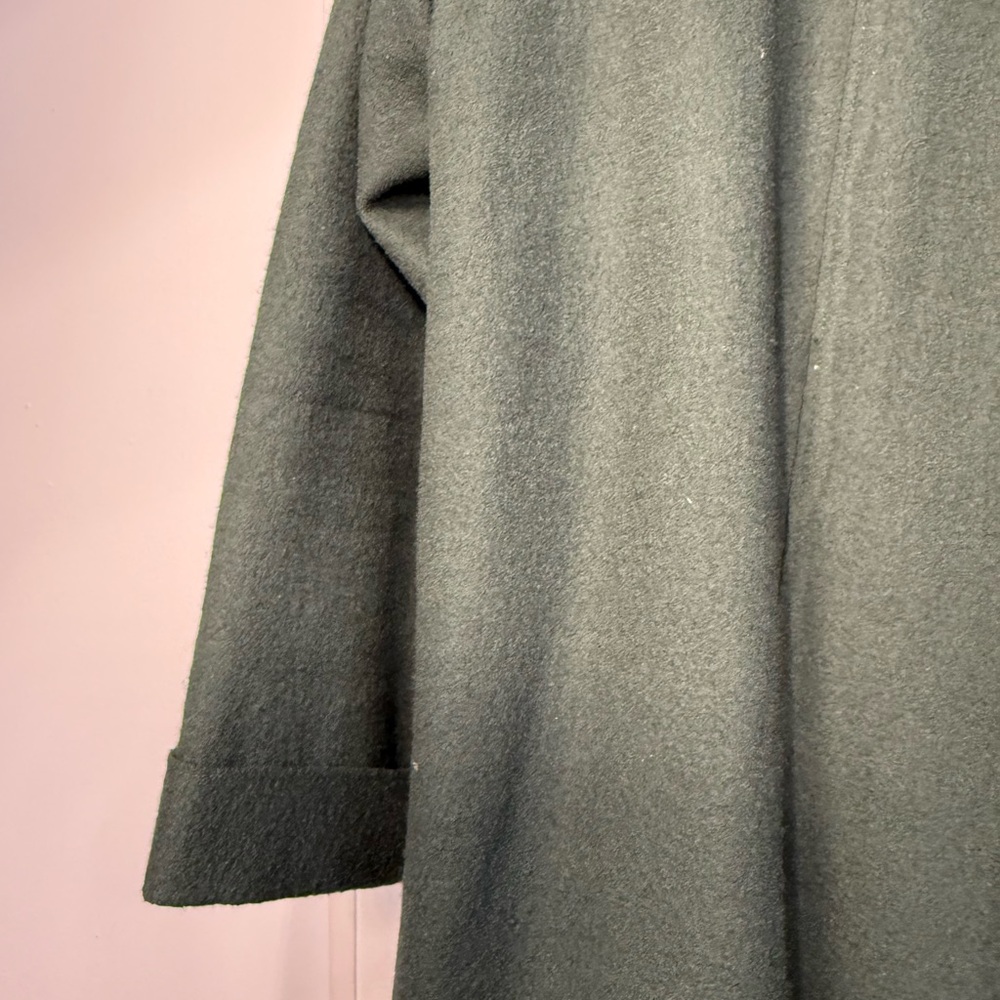 Eileen Fisher Emerald Green Open Front Cardigan - Picture 3 of 7
